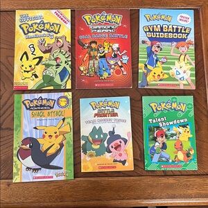 Pokémon kids books | set of 6 Pokemon books